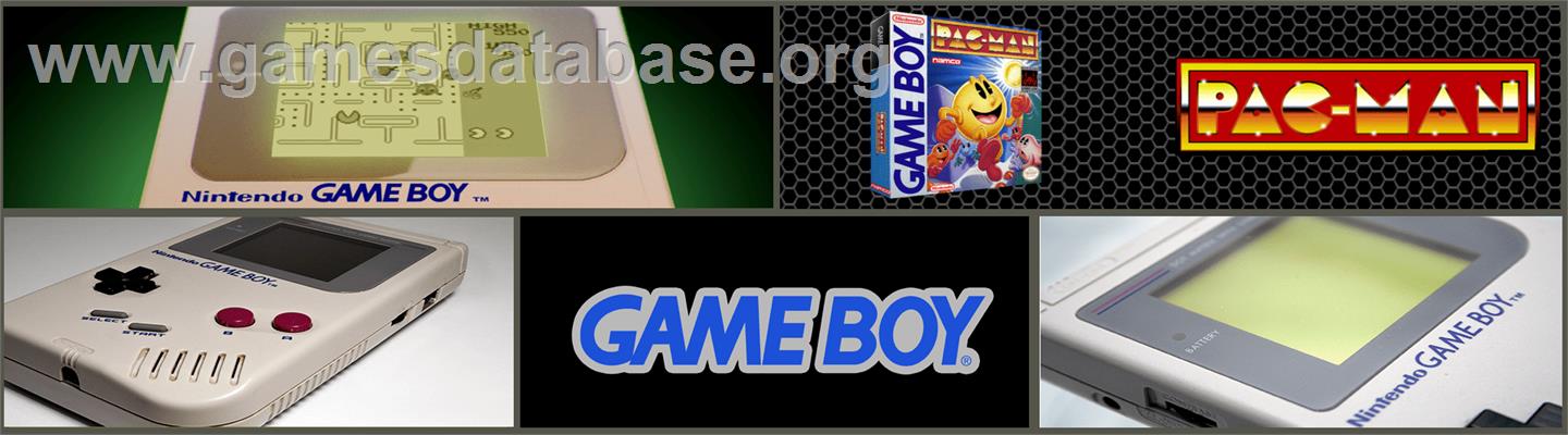 Pac-man - Nintendo Game Boy - Artwork - Marquee