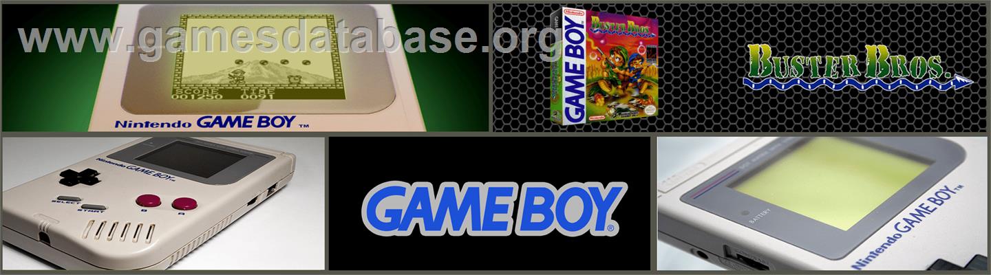 Pang - Nintendo Game Boy - Artwork - Marquee