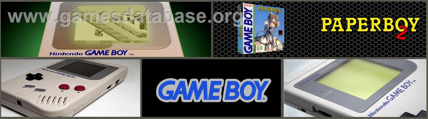 Paperboy 2 - Nintendo Game Boy - Artwork - Marquee