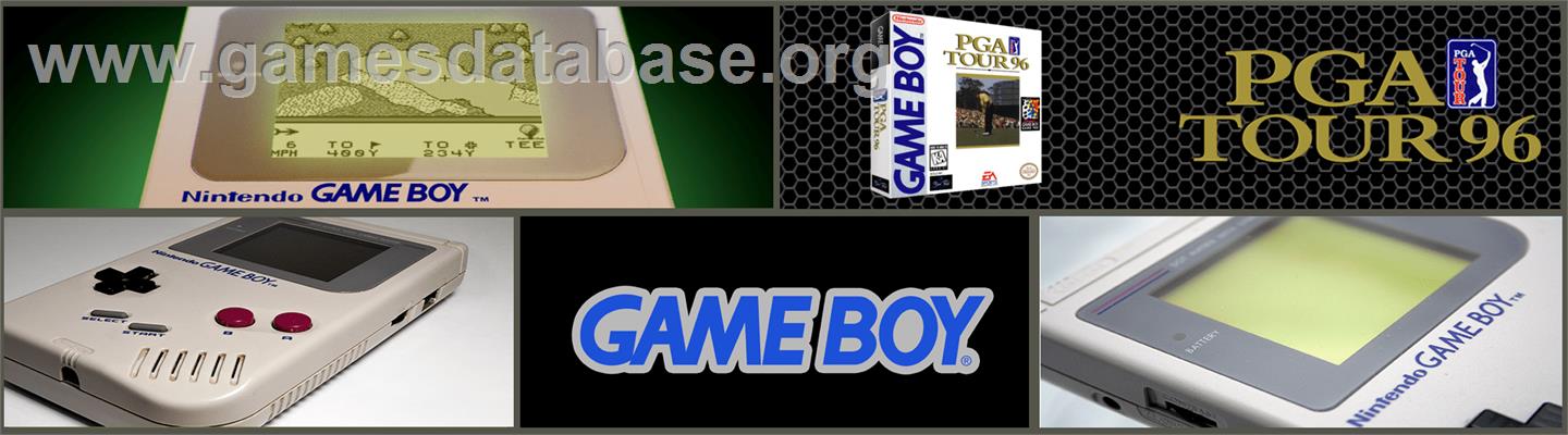 Pga Tour 96 - Nintendo Game Boy - Artwork - Marquee
