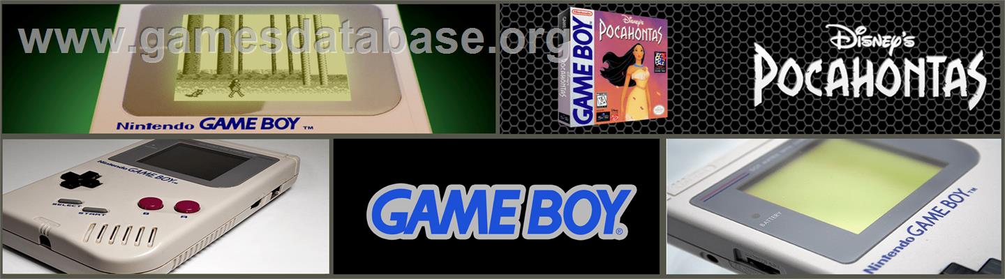 Pocahontas - Nintendo Game Boy - Artwork - Marquee