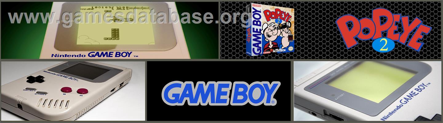 Popeye 2 - Nintendo Game Boy - Artwork - Marquee