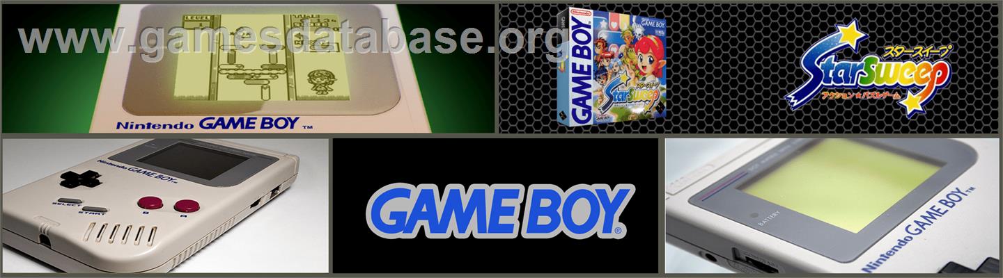 Puzzle Star Sweep - Nintendo Game Boy - Artwork - Marquee
