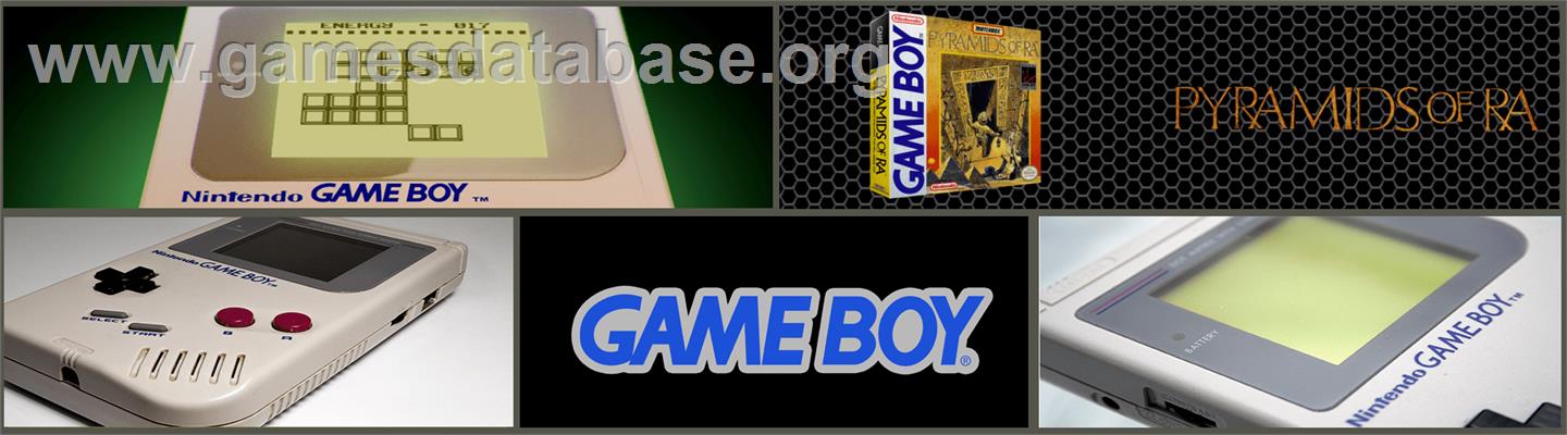 Pyramids of Ra - Nintendo Game Boy - Artwork - Marquee
