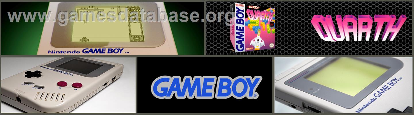 Quarth - Nintendo Game Boy - Artwork - Marquee