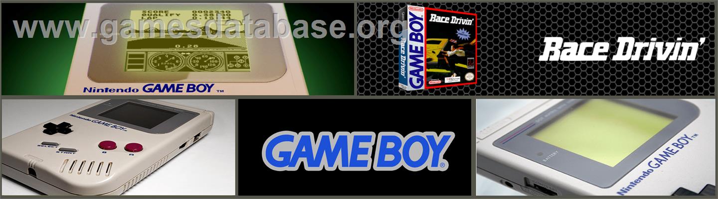Race Drivin' - Nintendo Game Boy - Artwork - Marquee