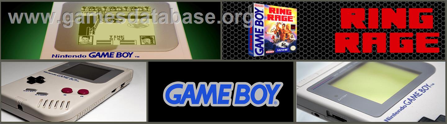 Ring Rage - Nintendo Game Boy - Artwork - Marquee
