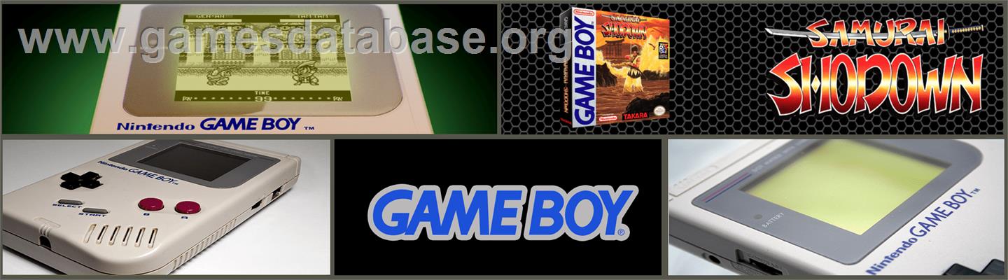 Samurai Shodown / Samurai Spirits - Nintendo Game Boy - Artwork - Marquee