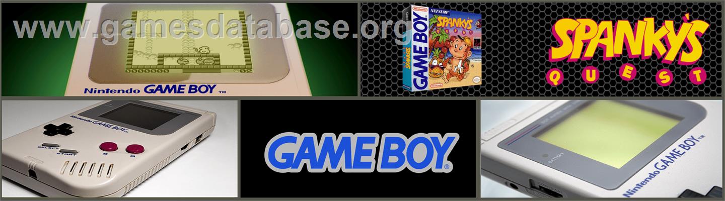 Spanky's Quest - Nintendo Game Boy - Artwork - Marquee