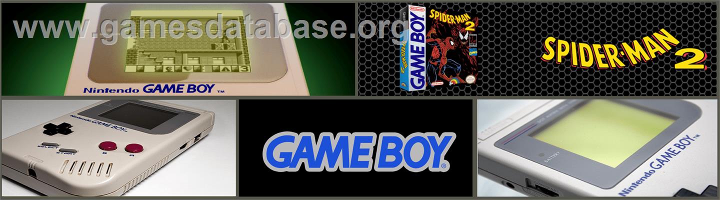 Spider-man 2 - Nintendo Game Boy - Artwork - Marquee