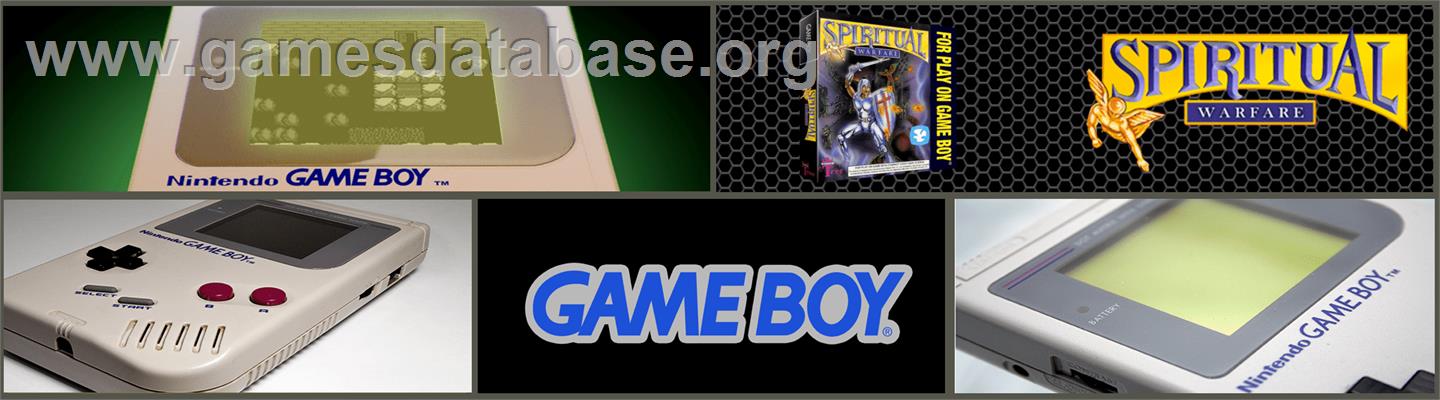 Spiritual Warfare - Nintendo Game Boy - Artwork - Marquee