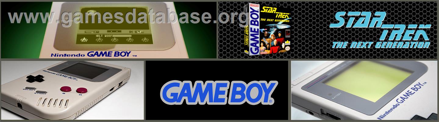 Star Trek - The Next Generation - Nintendo Game Boy - Artwork - Marquee