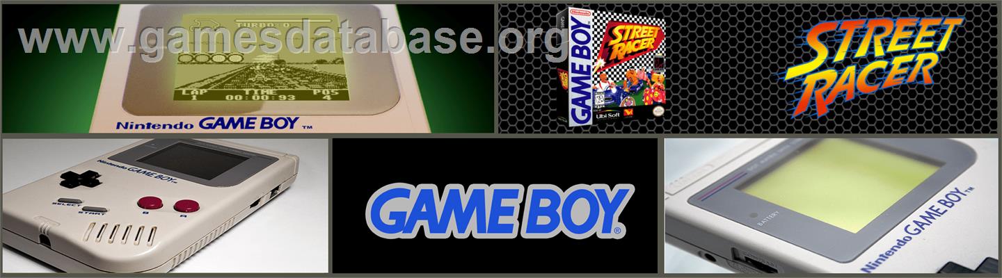 Street Racer - Nintendo Game Boy - Artwork - Marquee