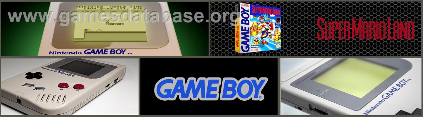 Super Mario Land - Nintendo Game Boy - Artwork - Marquee