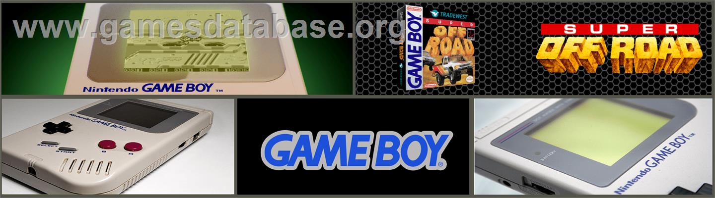Super Off Road - Nintendo Game Boy - Artwork - Marquee