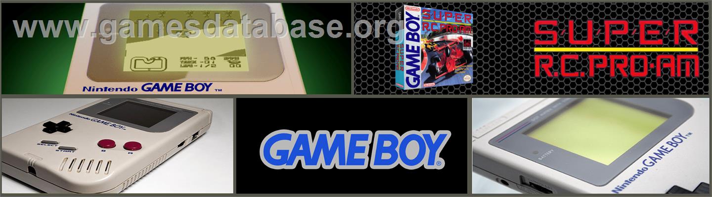 Super R.C. Pro-Am - Nintendo Game Boy - Artwork - Marquee
