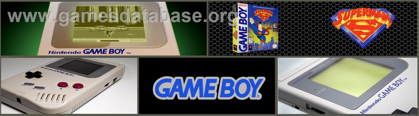 Superman - Nintendo Game Boy - Artwork - Marquee