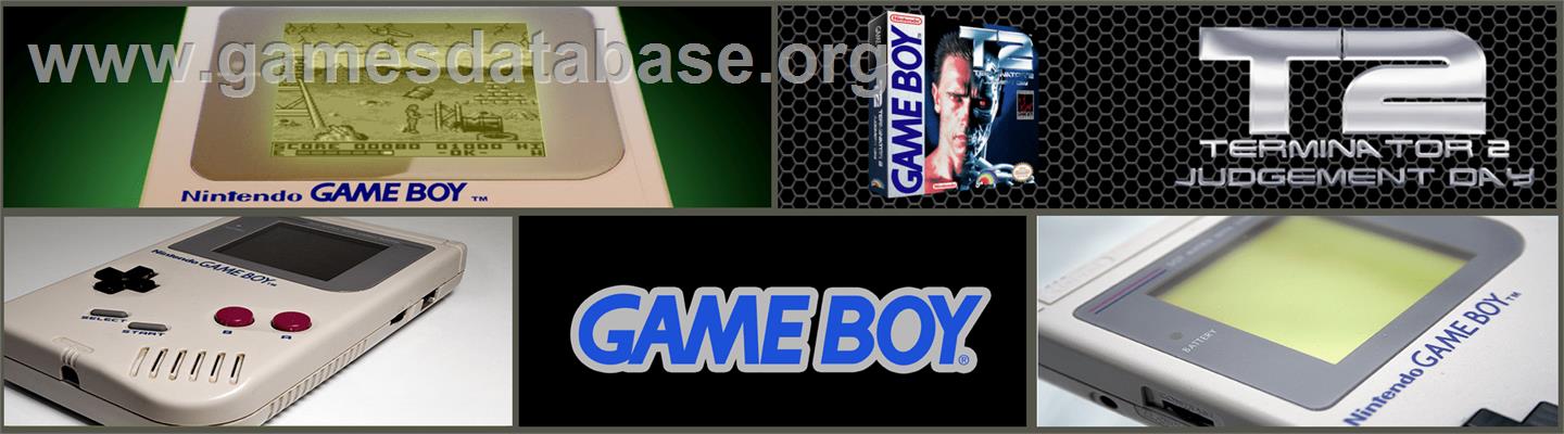 Terminator 2 - Judgment Day - Nintendo Game Boy - Artwork - Marquee