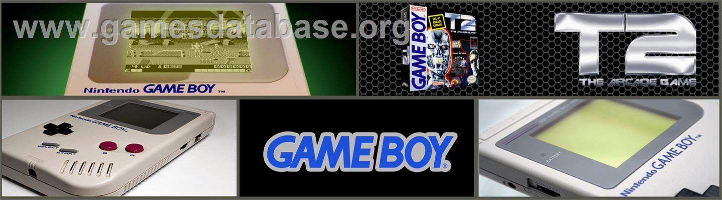 Terminator 2 - Judgment Day - Nintendo Game Boy - Artwork - Marquee