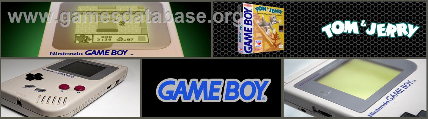 Tom And Jerry - Nintendo Game Boy - Artwork - Marquee