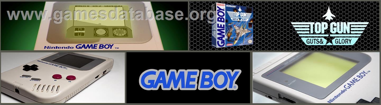 Top Gun: Guts & Glory - Nintendo Game Boy - Artwork - Marquee