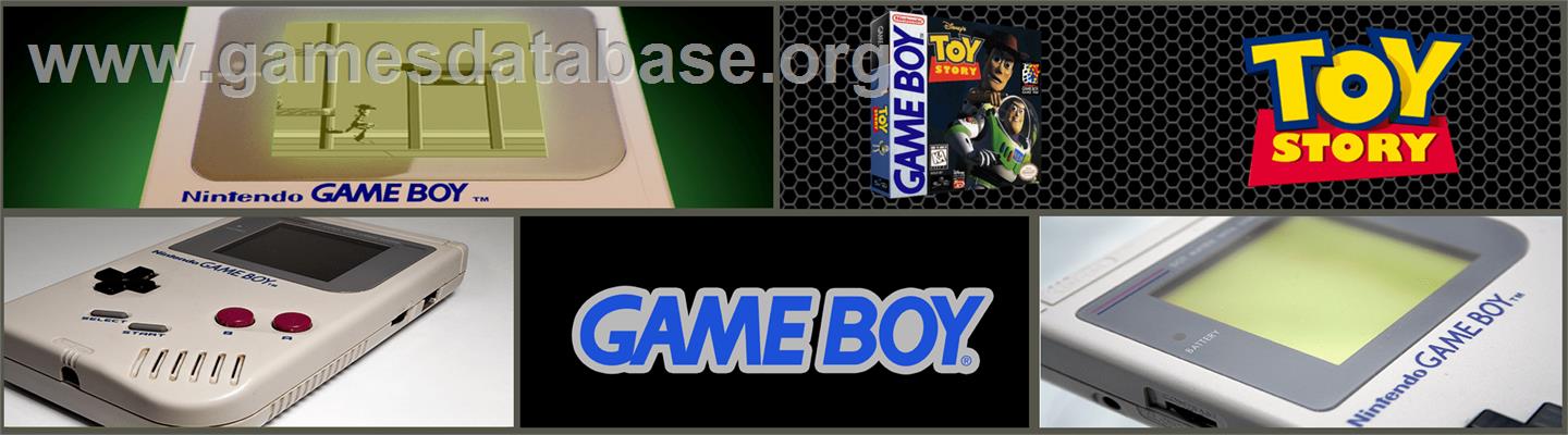 Toy Story - Nintendo Game Boy - Artwork - Marquee