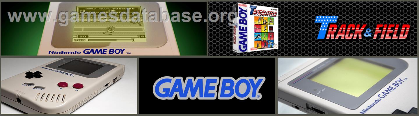 Track & Field - Nintendo Game Boy - Artwork - Marquee