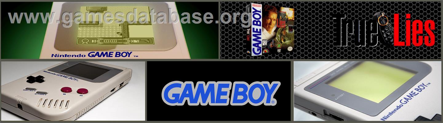 True Lies - Nintendo Game Boy - Artwork - Marquee