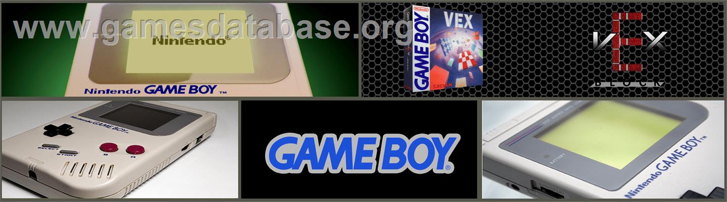 Vex Block - Nintendo Game Boy - Artwork - Marquee