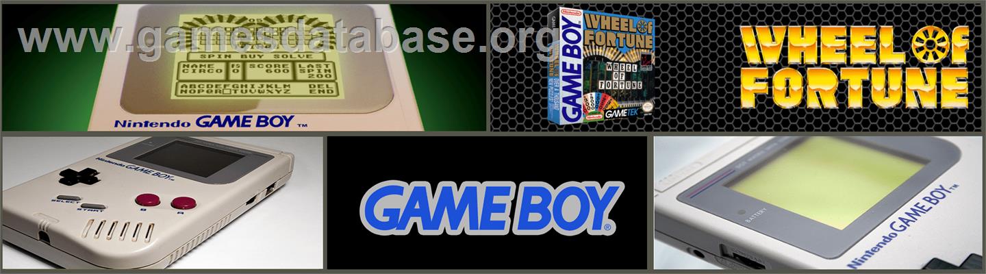 Wheel Of Fortune - Nintendo Game Boy - Artwork - Marquee