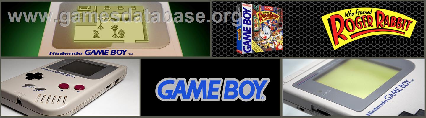 Who Framed Roger Rabbit? - Nintendo Game Boy - Artwork - Marquee