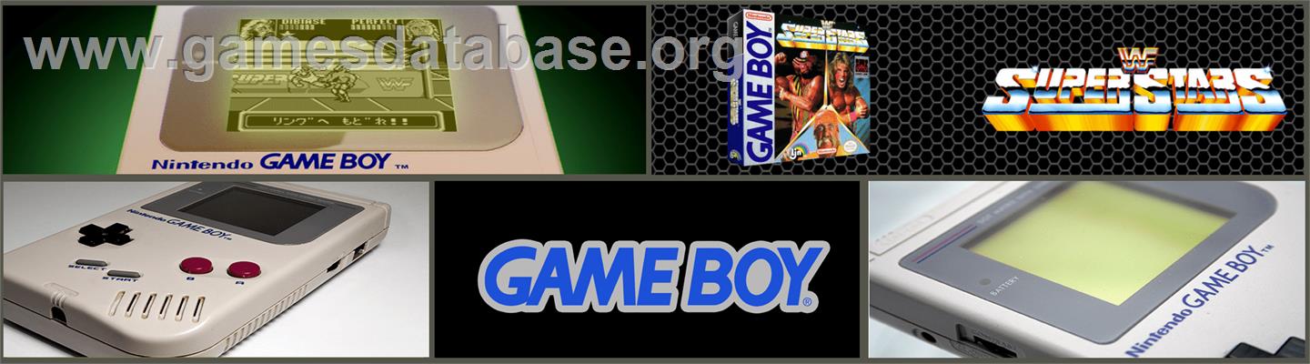 Wwf Superstars - Nintendo Game Boy - Artwork - Marquee