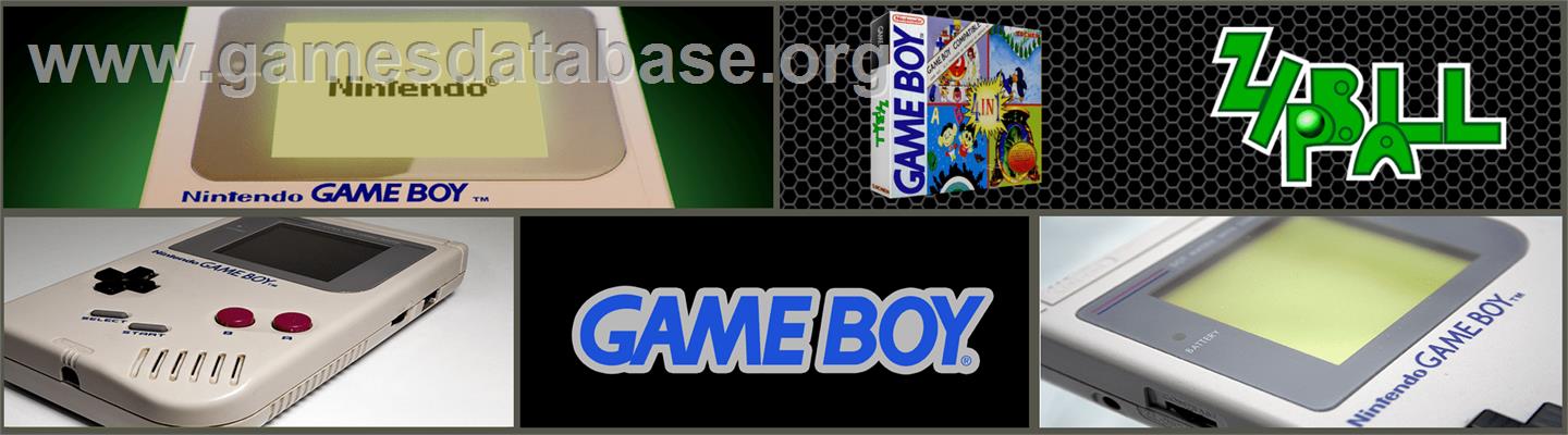 Zipball - Nintendo Game Boy - Artwork - Marquee