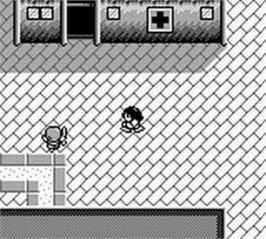 In game image of Aretha on the Nintendo Game Boy.