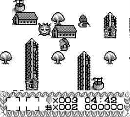 In game image of Black Forest Tale on the Nintendo Game Boy.