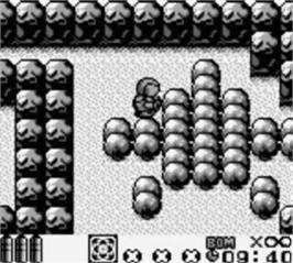 In game image of Blaster Master Boy on the Nintendo Game Boy.