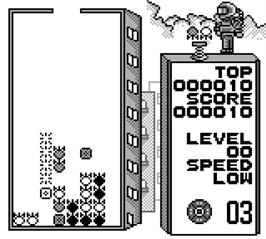 In game image of Bomb Disposer on the Nintendo Game Boy.