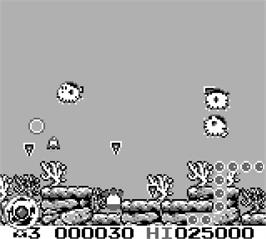 In game image of Deep - Final Mission on the Nintendo Game Boy.
