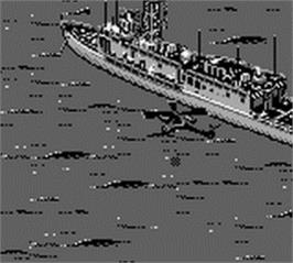 In game image of Desert Strike - Return To The Gulf on the Nintendo Game Boy.