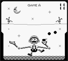 In game image of Game Boy Gallery on the Nintendo Game Boy.