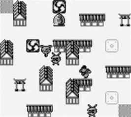 In game image of Heiankyo Alien on the Nintendo Game Boy.