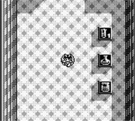 In game image of Penta Dragon on the Nintendo Game Boy.