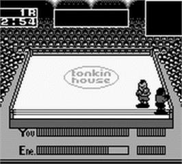 In game image of Plotting on the Nintendo Game Boy.