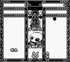 In game image of Pocket Puyo Puyo Tsuu on the Nintendo Game Boy.