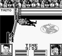 In game image of Ring Rage on the Nintendo Game Boy.