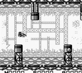In game image of Sagaia on the Nintendo Game Boy.