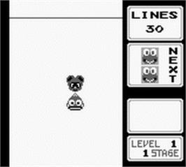 In game image of Sanrio Carnival on the Nintendo Game Boy.