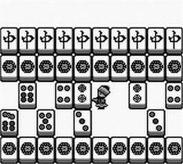 In game image of Shikinjou on the Nintendo Game Boy.