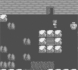 In game image of Spiritual Warfare on the Nintendo Game Boy.