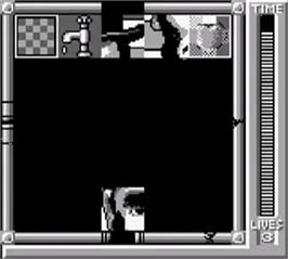 In game image of Splitz on the Nintendo Game Boy.